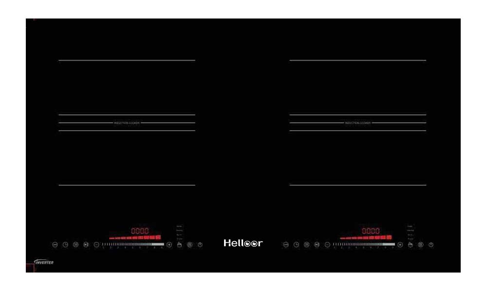 Bếp điện từ đôi HELLOOR - IH5200